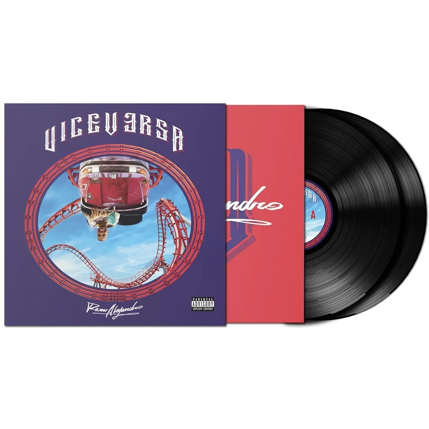 Rauw Alejandro - Vice Versa  [VINYL RECORD - LP] Explicit, Gatefold LP Jacket, 140 Gram Vinyl