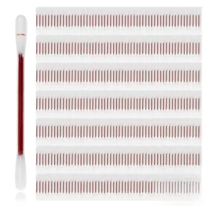 Iodine Cotton Swabs, Individually Wrapped Medical Iodophor Swabsticks Bulk, Povidone Wound Iodine Qtips Cotton Buds First Aid Kits for Nasal Ears Bruise Care, Travel Outdoor (White 400)
