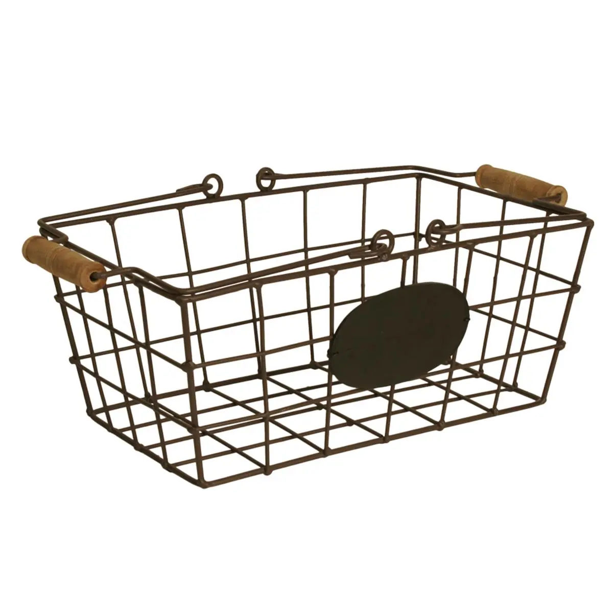 Wald Imports 6404-S Wire Market Basket, Small