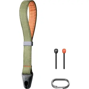 X-CLC01   Camera Wrist Strap for Photographers Adjustable Quick Release Camera Hand Strap for Sony, Nikon, Canon, Gopro(Green)