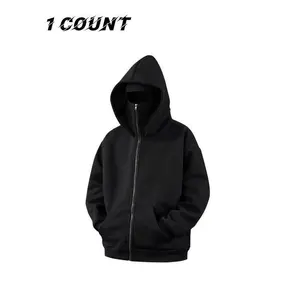 Men's Windproof Hooded Jacket, Loose Fit, Long Sleeve, Pockets, Casual Sportswear, Windbreaker, Durable Fabric