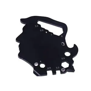 Donaldo Trumpo multi-tool card, small gift, keychain, edc gadget, bottle opener, allen wrench, bicycle spokes, one screwdriver