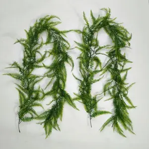 Realistic Artificial Plants Fake Hanging Decorations, Style Persian Grass Wall Hangings, Greenery Plant Vine Wreath for Home Decoration