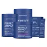 BODYHEALTH PerfectAmino Fitness & Gym Powder - Essential Amino Acids for Muscle Recovery (6x Whey Protein Power), Vegan, Allergen-Free (Gluten, Dairy, Soy, MSG), Sugar-Free, Skin Care Collagen Supplement (6 Flavors Including Vanilla)