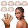 HD Stocking Wig Cap, Stretchy Nylon Wig Cap, Professional Heatless Styling Tool for Women, Stocking Caps for Wigs