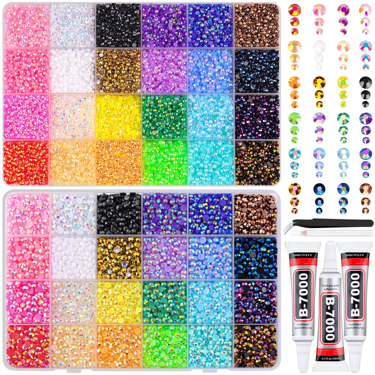 Jelly Multicolored 3+4/5mm