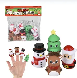 2'' Christmas Finger Puppet - 12 Piece Assortment