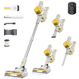 Bsnaw Cordless Stick Vacuum Cleaner - Powerful  6 In 1 Stick Vacuum X8 With 45min Runtime, Rechargeable Wireless Lightweight Vacuum For Home Hardwood Floor, Carpet, Pet Hair,