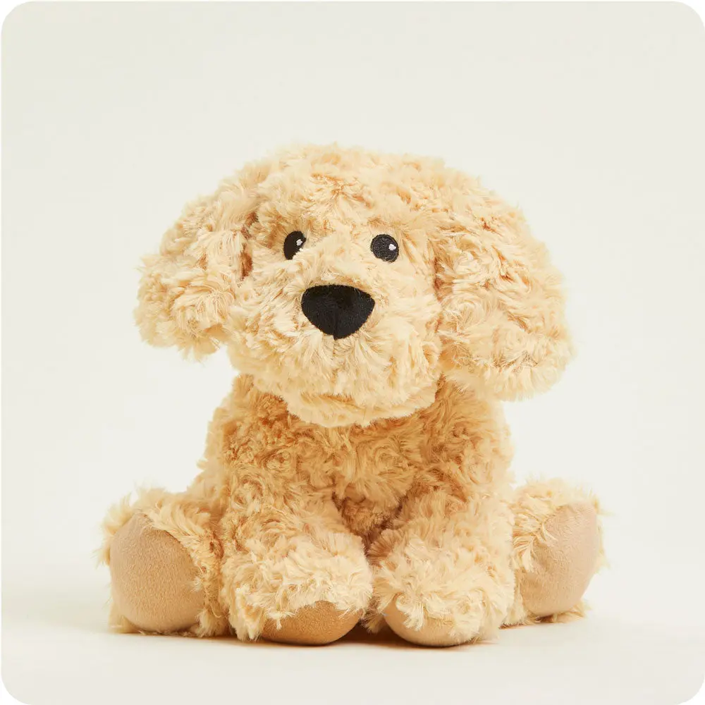 Golden Dog Warmies - Heatable, Chillable, and Weighted Stuffed Animal