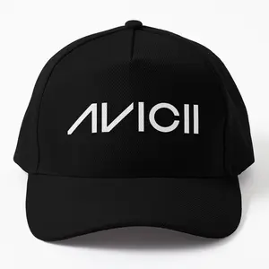 Avicii Logo Twill Cap Hat - Celebrate the legacy of Avicii with this stylish cap featuring his logo, perfect for fans of the artist and those who appreciate music-inspired fashion.