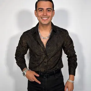 Men's Long-Sleeve Italiano Shirt, Casual Stylish Button-Down Top for Daily Wear