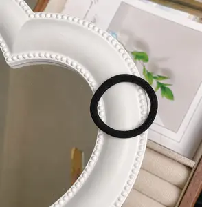 [gift]Classic Black Hair Tie  | Perfect Gift for Braided, Curly & Natural Hair