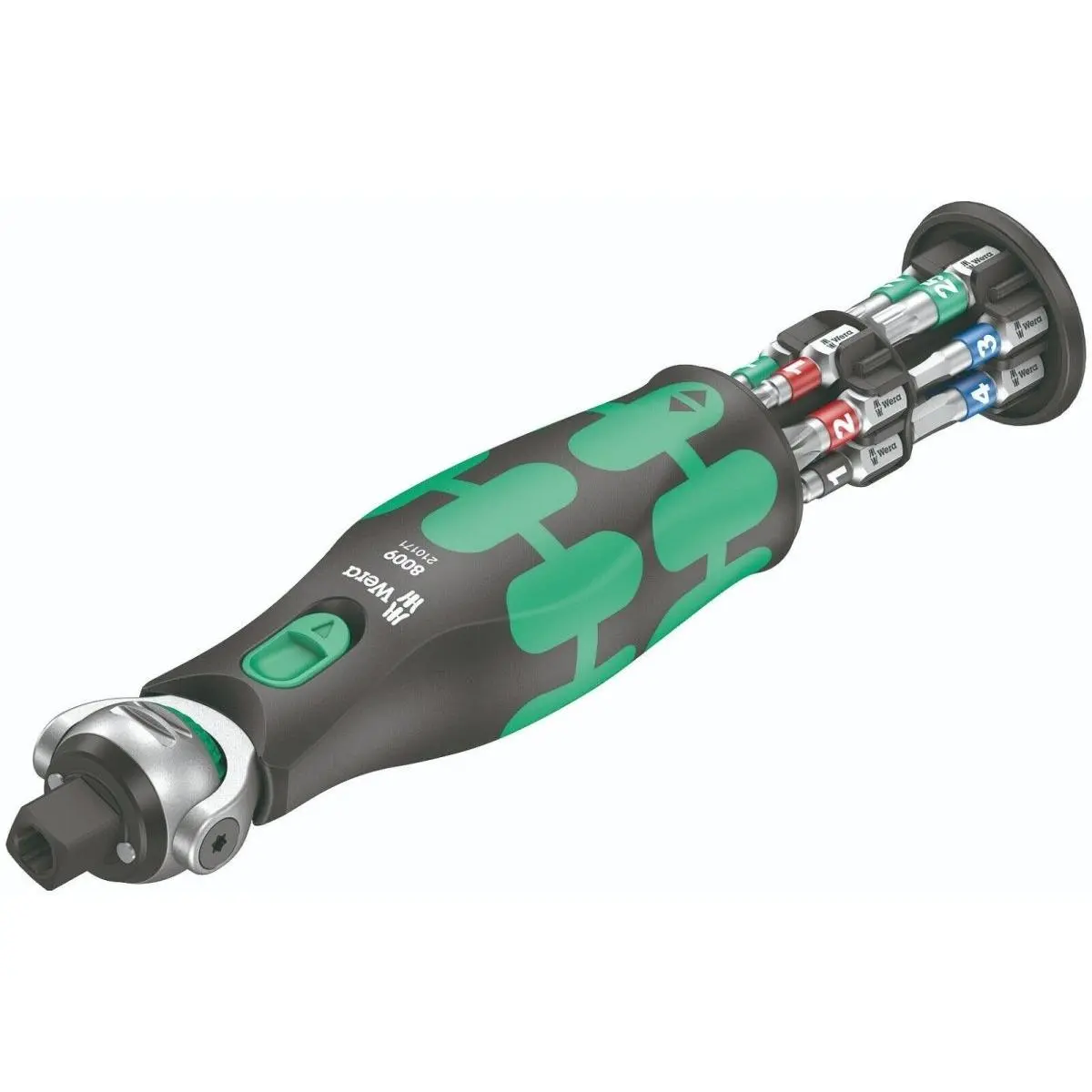 Wera 8009 Zyklop Pocket Set 1 Socket Wrench 3/8" Drive Metric 05004280001