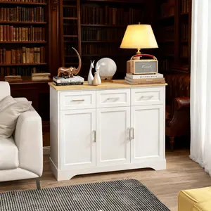 Kitchen Island Dining Room Cabinet Kitchen Sideboard Buffet Cabinet with Storage