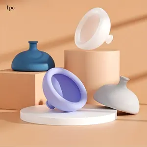 1pc Healeved Silicone Pat Sputum Palm Chest Percussion Cup Palm Pressure Sputum Cups Chest Physical Cup Up Back Mucus Removing Cup Chest Physical Aids For Mucus Sputum Blue Take Sputum Aid Burp Device For Adult And Children