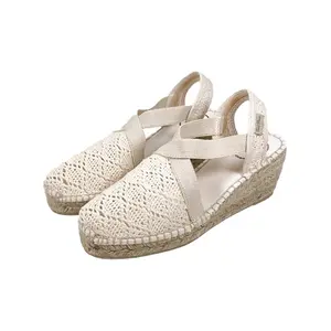 Terra-AD Fabric Espadrille by Toni Pons - Ecru