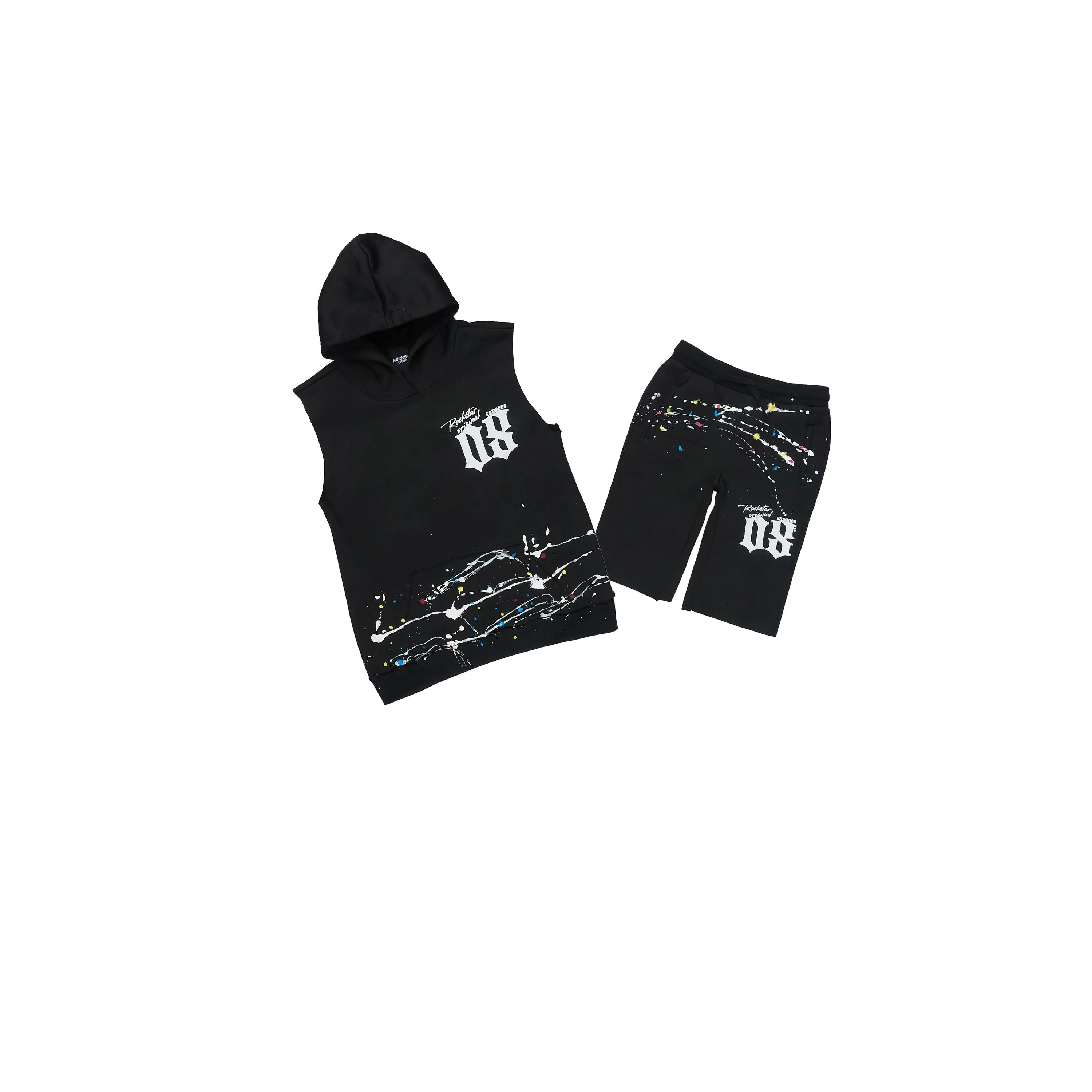 Boys Horia Black Short Set