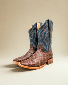 Pirarucu Brown  | Men's Cowboy Boots Square Toe