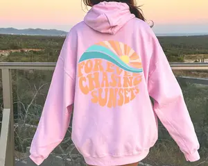 Gift Giving Hoodie in Vintage – Dandy Worldwide Hoodies, Forever Chasing Sunsets Hoodies, Oversized Cozy Unisex Sweatshirt, Trendy Casual Streetwear Fashion, Perfect Gift Idea for Men & Womena for Men & Women