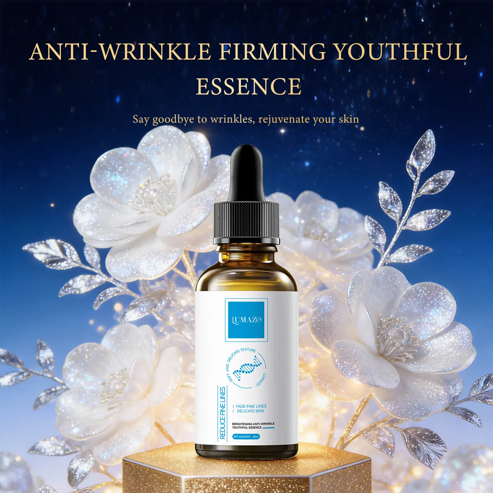 Youthful Complexion Firming Serum, Hydrating Face Moisturizer that Brightens Tone for Dewy, Soft Skin