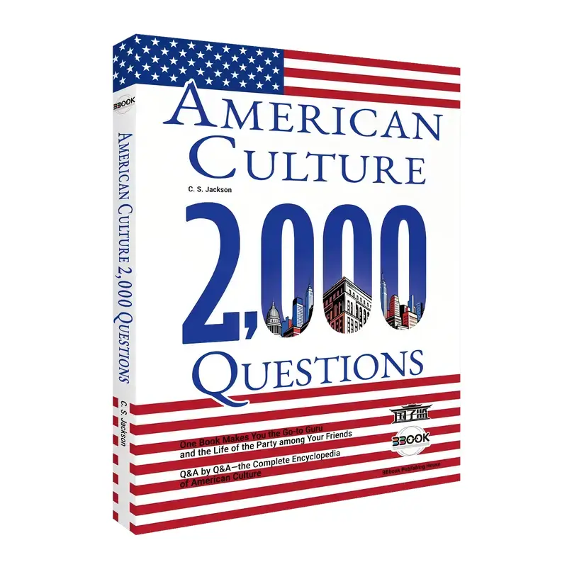 American Culture Trivia Book for Kids 6+ – 2,000 Fun Questions About U.S. History, Holidays, Food, Geography, Sports & Everyday Life