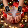 Rechargeable Portable Wrist Vibration Heating Massager - Cotton Cover, Wrist Support, Built-in Lithium Battery Hand Reliever for Work/Gaming, Self Care Gadgets, Gifts for Dad,sohochic