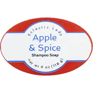 Apple and Spice Handmade Shampoo Soap
