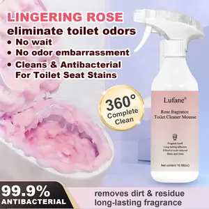 Toilet Cleaning Mousse: Scented, Odor-Eliminating, Foaming Toilet Cleaner for Freshness and Limescale Removal