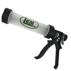 LEM Products  Black & Clear ABS Plastic, Stainless Steel Jerky Gun