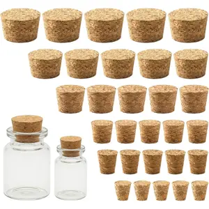 30 count  Corks Stoppers, Assorted Sizes Cork for Bottles, Soft  Tapered for DIY Projects, Airtight Sealing for  Bottles & Laboratory