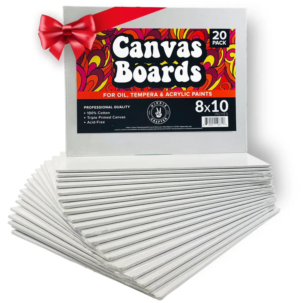 20 Pk Canvas Boards 20 Pk Canvas Boards