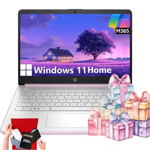 HP 2026 14" Ultra-Light Laptop | Intel Quad-Core | 8GB RAM 128GB UFS | Windows 11 Home | Honey Lavender | Student Business PC With Bundle Accessory