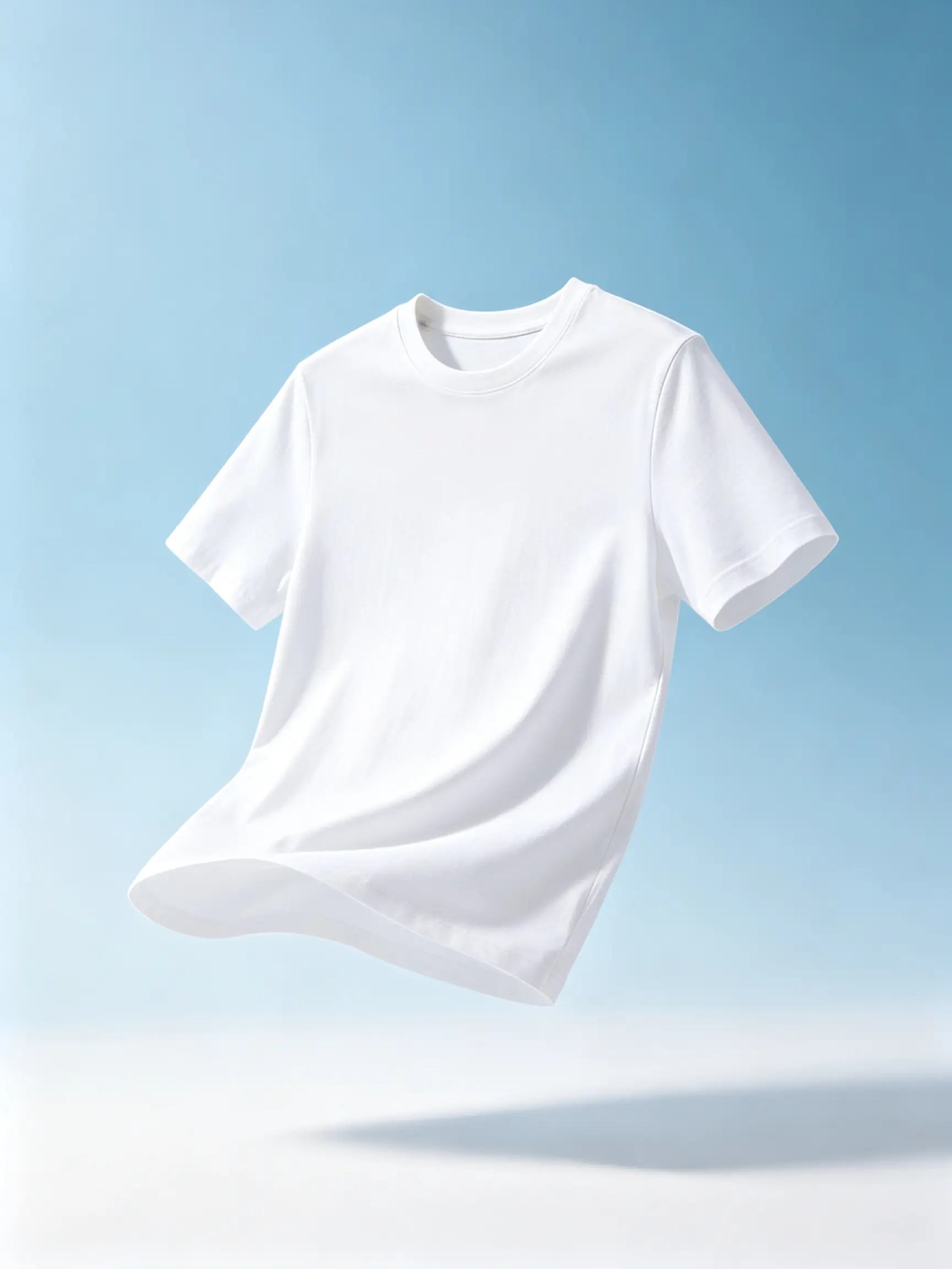 Men's 100% Pure Cotton Crewneck Short-Sleeve T-Shirt - Unisex Breathable Fabric Menswear Loose Casual Streetwear Base Layer Top