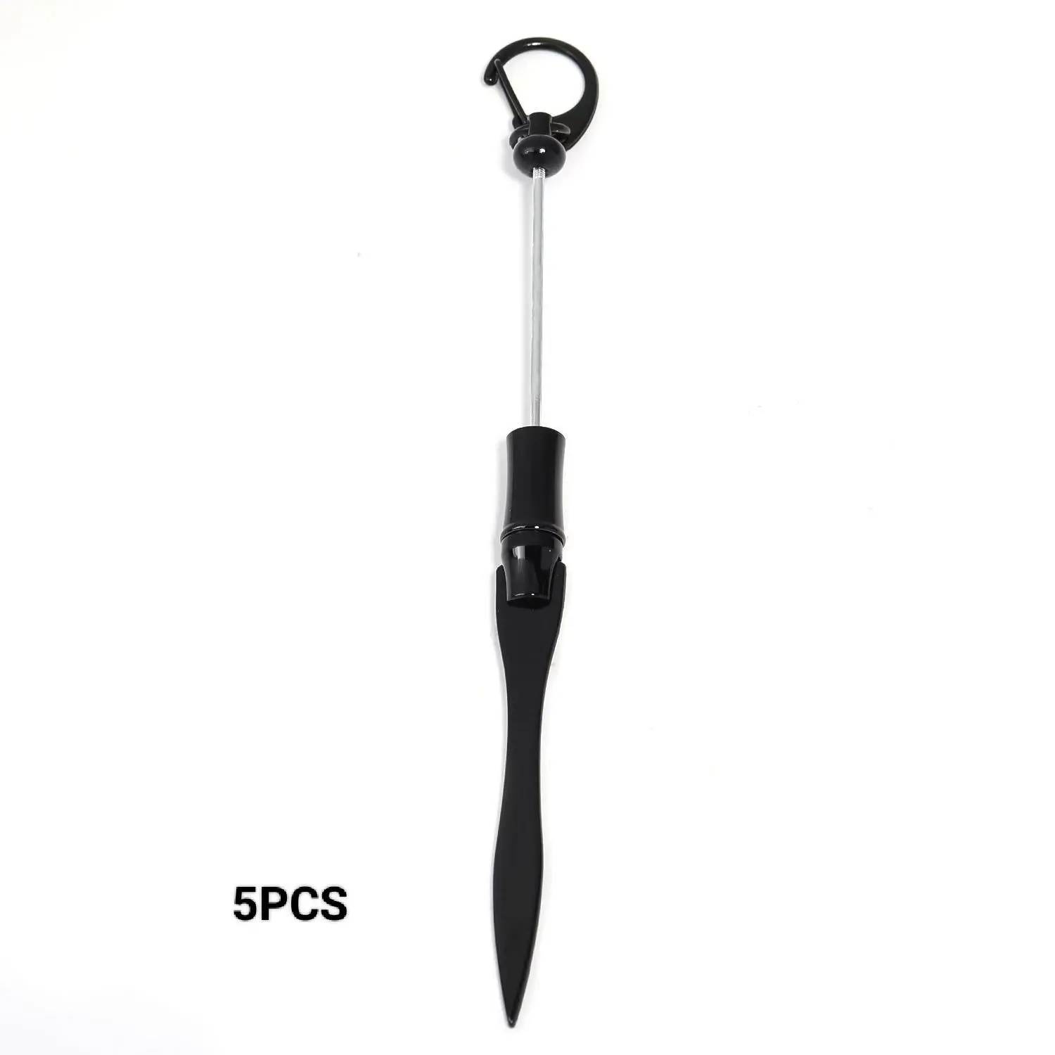 Letter Black ZK335010 5PCS