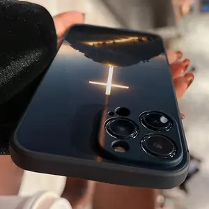 Phone case for iPhone 17 16 Pro Max 15 Plus 14 13 12 11 XR XS Air E Shining Cross Christ Pattern Full Body Protection Shockproof Soft Silicone Cover.QXF313.designer,case Protective Smartphone Cellphone Protector