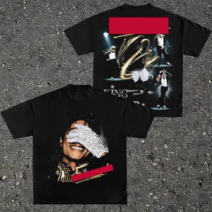 King Of Pop Tee Unisex Shirt Pop Shirt, Pop Tee, Music Fans Shirt, Pop Merch Gift for Him Gift For Her, Y2K Womenswear Graphic Tee Top Crewneck Apparel