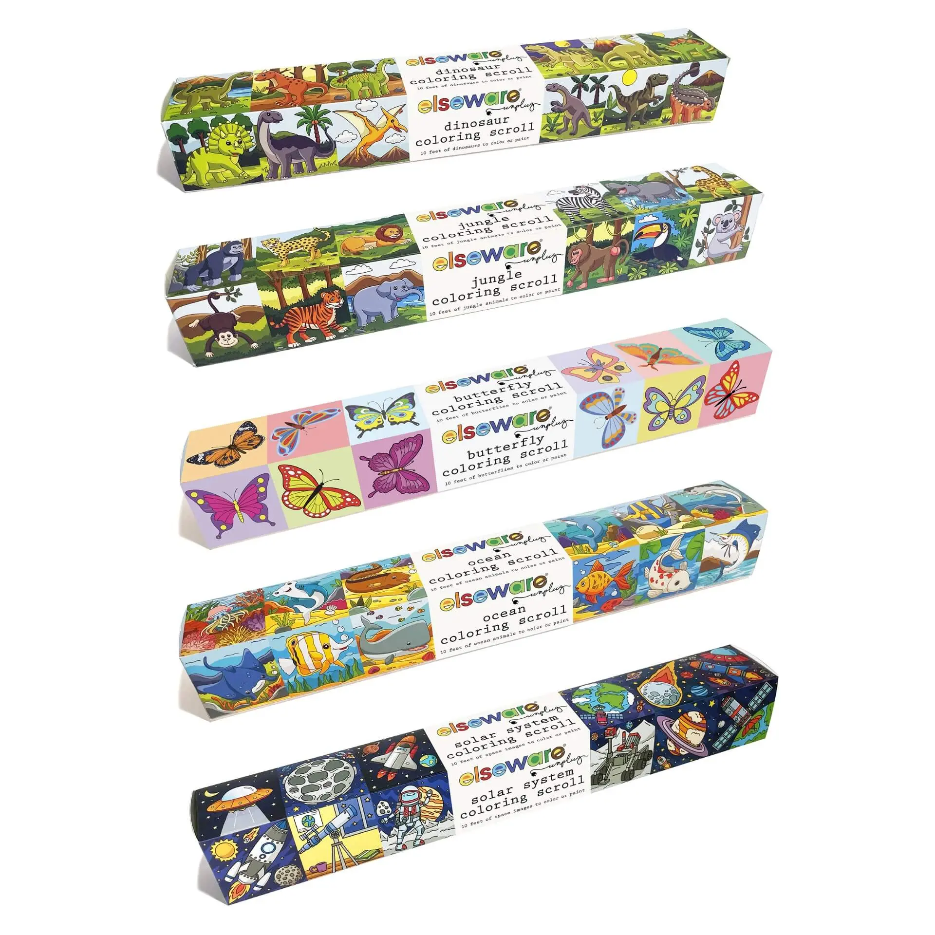 Coloring Scrolls – 10 ft – Adhesive Back