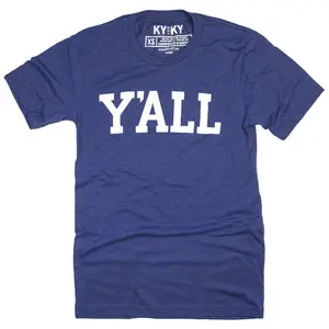 Y'ALL T-Shirt (Blue) boohooman  outfits