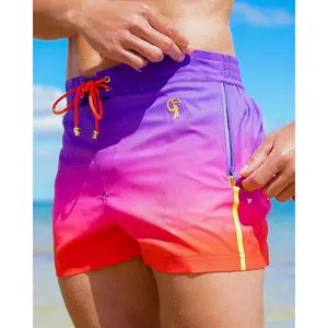 Faded Crimson v2 Swim Trunks - 3"