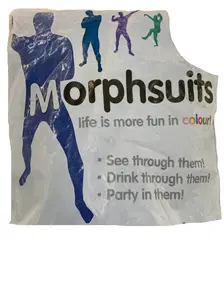 Men's 2nd Skin Type Morphsuit, Special Occasion Costume Accessory