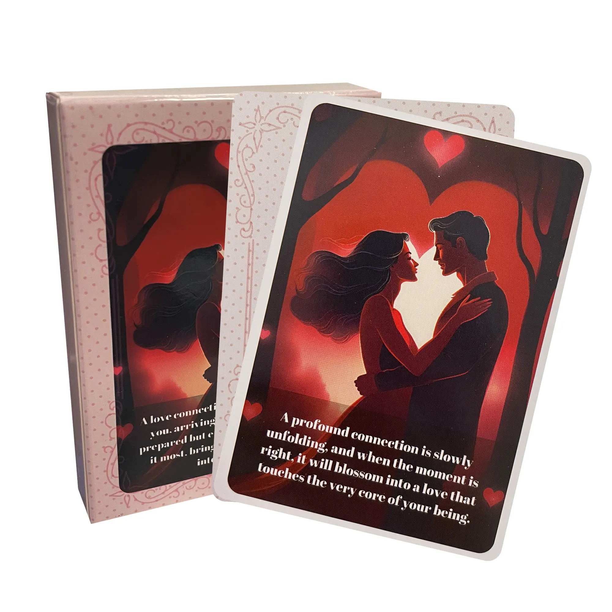 Heart Love Oracle Messages Deck, Soulmate and Twinflame Messages,Chanelled Messages from Divine Counterpart/Future Spouse