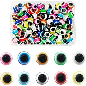 200/400Pcs Multicolor Fishing Beads Assortment Kit 5mm 6mm 8mm Mixed Round Plastic Beads for Fishing Rigs Fishing Line Baits