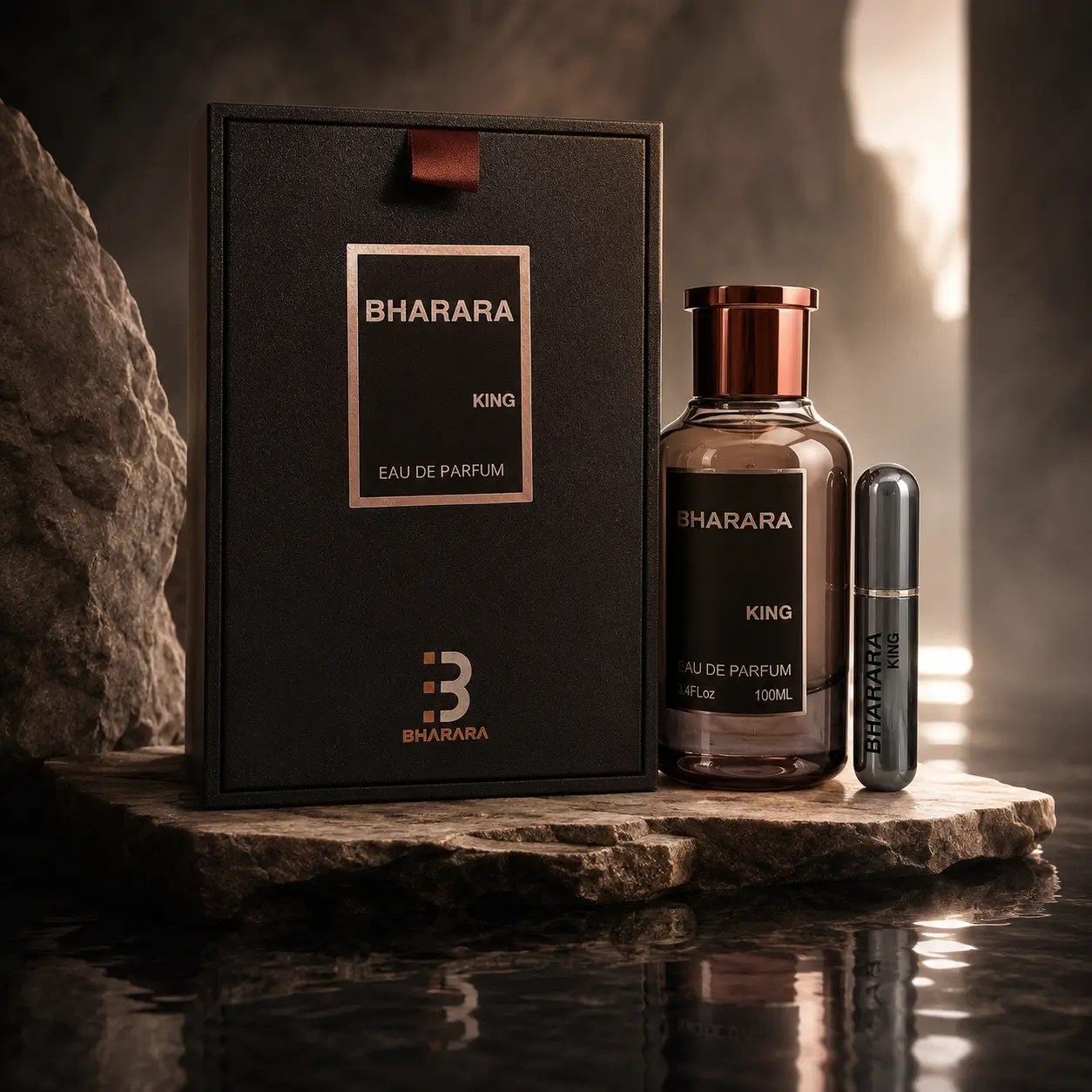 Bharara King for Men Eau de Parfum Long-Lasting Cologne