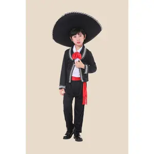 Mexican Day of the Dead Party Costume for Children and Adults Halloween Cosplay Performance Costume Day of the Dead