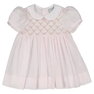 Rosebud Diamond Smocked Dress