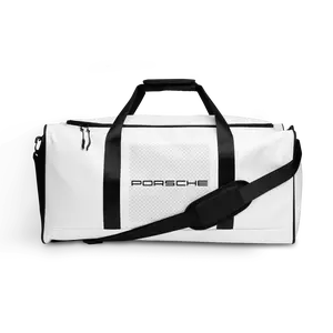Porsche-Inspired Racing Duffle Bag — Weekender Travel Bag