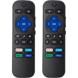 (Pack of 2) Replacement Remote Control Compatible for Roku TV,for TCL Roku/for Hisense Roku/for Onn Roku(Not for Roku Stick,Box and Players)-USA