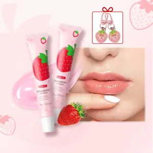 LAIKOU Strawberry Lip Mask,Nourishing Soften & Smooth Lip Treatment, Long-Lasting Moisture for Dry & Rough Lips