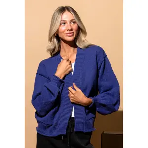 Weekend Cardigan in Indigo