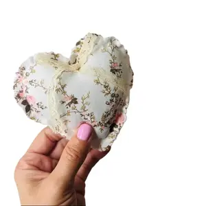 Handmade heart sachet
